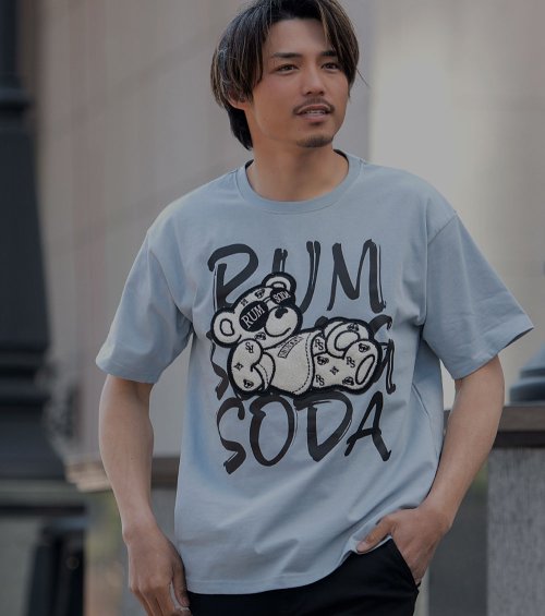 SB Select(エスビーセレクト)/RUMSODA PT×ワッペン刺繍セミBIG半袖クルーTシャツ/img01