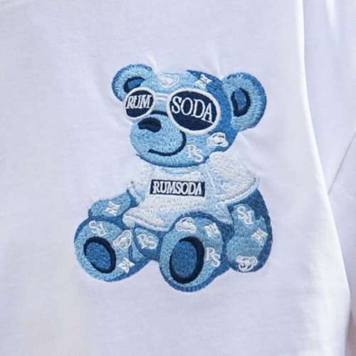 SB Select(エスビーセレクト)/RUMSODA ベア刺繍セミBIG半袖クルーTシャツ/img07