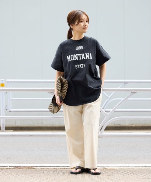 JOURNAL STANDARD(ジャーナルスタンダード)/ラウンドヘムロゴTシャツ/img01