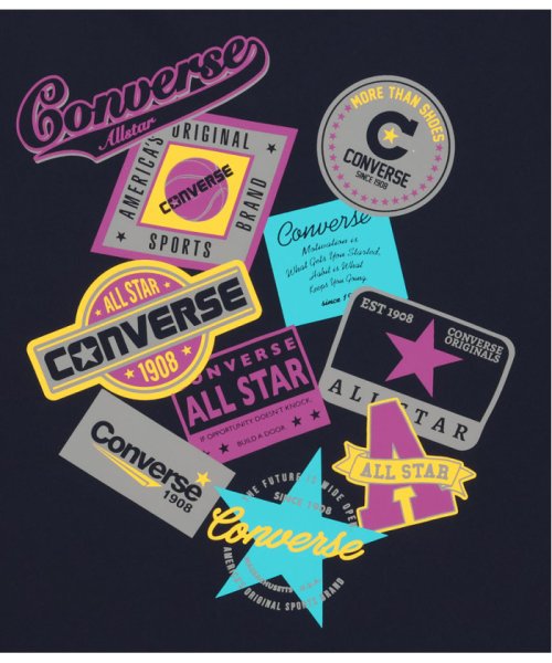 CONVERSE(コンバース)/CONVERSE コンバース バスケット プリントロングスリーブシャツ Tシャツ 長袖 ロンT /img04