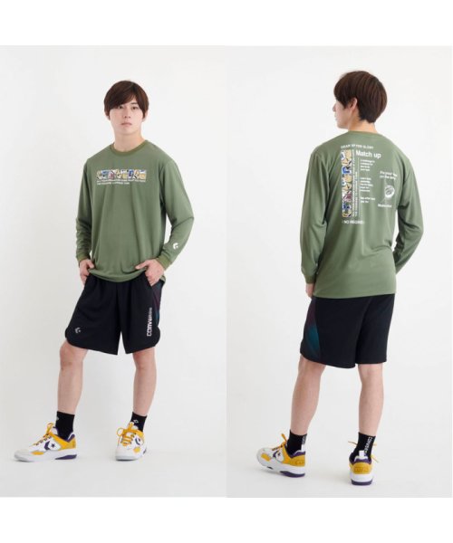 CONVERSE(CONVERSE)/CONVERSE コンバース バスケット プリントロングスリーブシャツ Tシャツ 長袖 ロンT /img06