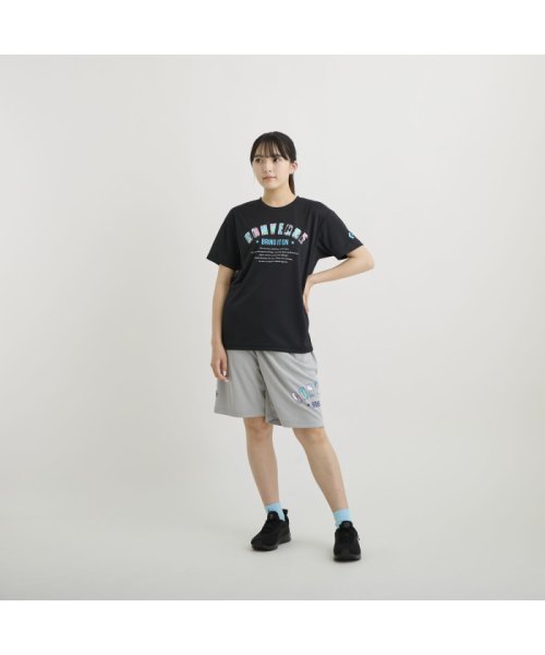 CONVERSE(CONVERSE)/CONVERSE コンバース バスケット ガールズプリントTシャツ 半袖 トップス バスケ ミニ/img11