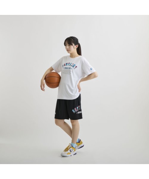 CONVERSE(CONVERSE)/CONVERSE コンバース バスケット ガールズプリントTシャツ 半袖 トップス バスケ ミニ/img21