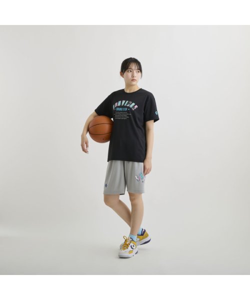 CONVERSE(コンバース)/CONVERSE コンバース バスケット ガールズプリントTシャツ 半袖 トップス バスケ ミニ/img22