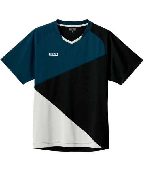 Victus(ヴィクタス)/VICTAS ヴィクタス 卓球 カラー ブロック ゲームシャツ COLOR BLOCK GS シャツ ウェア/img01