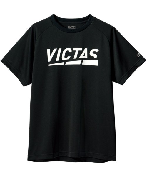 Victus(ヴィクタス)/VICTAS ヴィクタス 卓球 プレイ ロゴ ティー PLAY LOGO TEE プラクティスシャツ Tシャ/img01