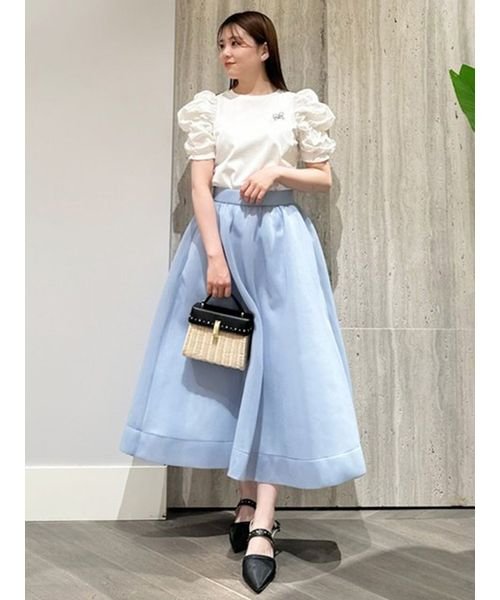 シアーラッセルボリュームスカート 予めご了承ください