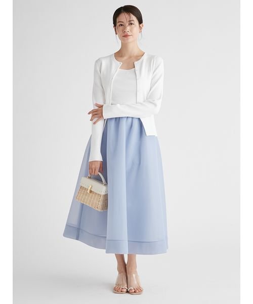 シアーラッセルボリュームスカート 予めご了承ください