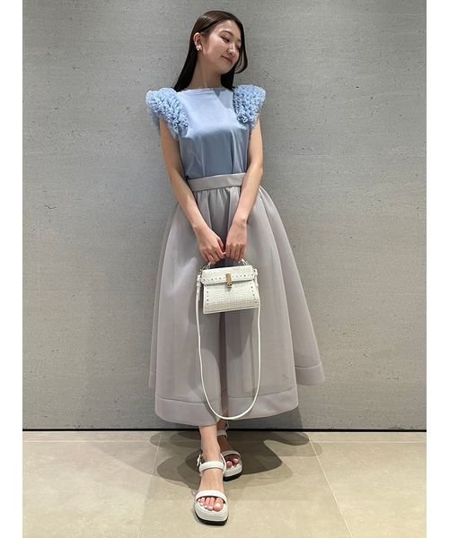 シアーラッセルボリュームスカート 予めご了承ください