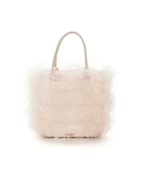 ポーチ付きチュールフリンジバッグ Z1399270039(10725円)