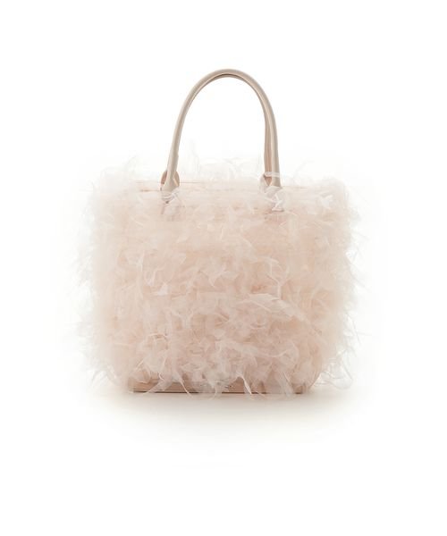 ポーチ付きチュールフリンジバッグ Z1399270039(10725円)