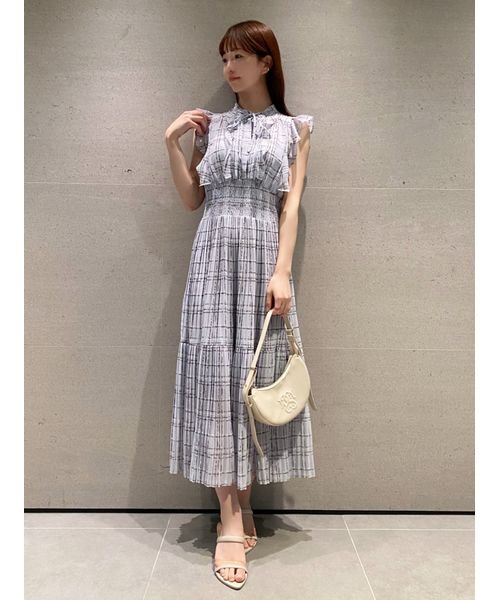 【WEB限定サイズあり】Sustainableフリルワンピース 予めご了承ください