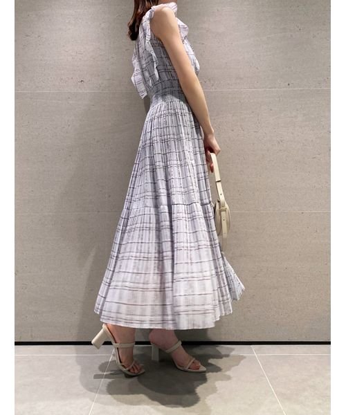 【WEB限定サイズあり】Sustainableフリルワンピース 予めご了承ください