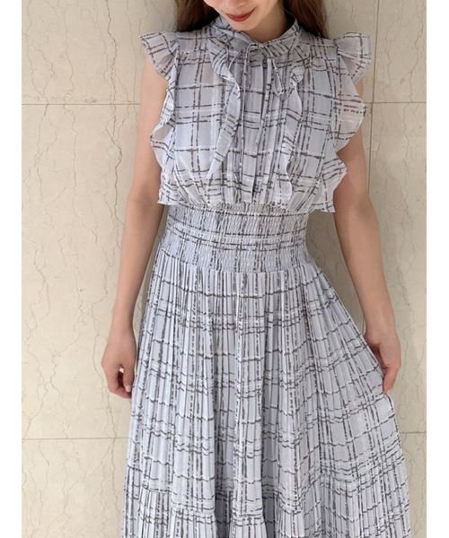 【WEB限定サイズあり】Sustainableフリルワンピース 予めご了承ください