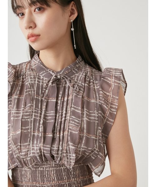 【WEB限定サイズあり】Sustainableフリルワンピース 予めご了承ください