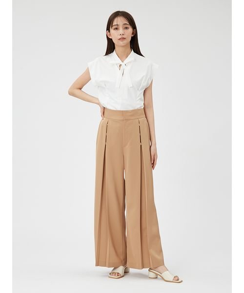 フロントタックフレアパンツ B1671664609(12870円)