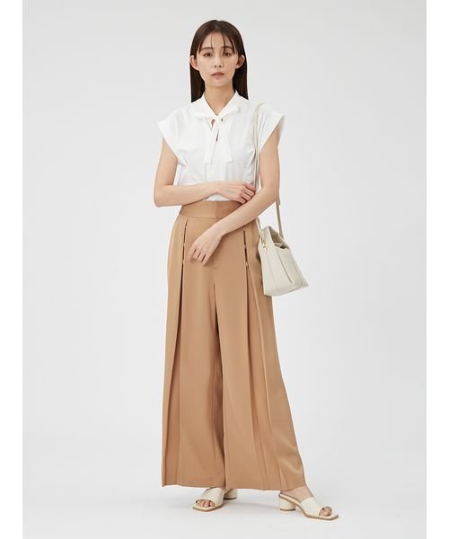 フロントタックフレアパンツ B1671664609(12870円)