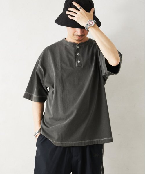 JOURNAL STANDARD relume Men's(ジャーナルスタンダード　レリューム　メンズ)/【Healthknit / ヘルスニット】別注 ヘンリーネックTシャツ/img09