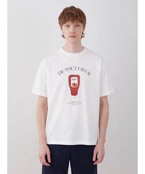 GELATO PIQUE HOMME(GELATO PIQUE HOMME)/【HOMME】ケチャップTシャツ/img05