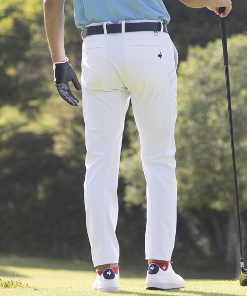 le coq sportif GOLF (ルコックスポルティフ（ゴルフ）)/【テーパード】9分丈ビッグロゴロングパンツ【ストレッチフォーサー】/img12