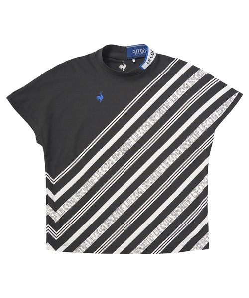 le coq sportif GOLF (ルコックスポルティフ（ゴルフ）)/【ワイドフィット】ボーダーモックネックシャツ/img06