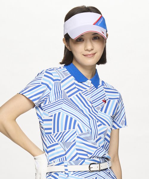 le coq sportif GOLF (ルコックスポルティフ（ゴルフ）)/【ストレッチフォーサー】フレンチボーダー半袖シャツ/img06