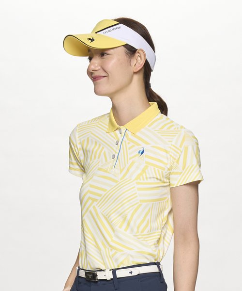 le coq sportif GOLF (ルコックスポルティフ（ゴルフ）)/【ストレッチフォーサー】フレンチボーダー半袖シャツ/img11