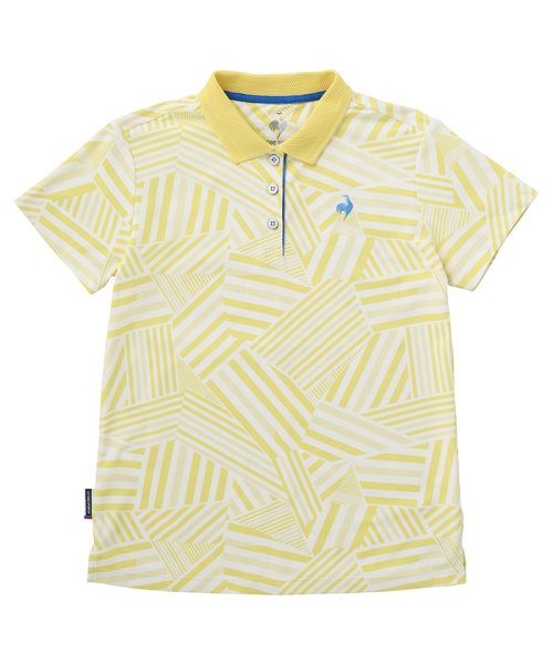 le coq sportif GOLF (ルコックスポルティフ（ゴルフ）)/【ストレッチフォーサー】フレンチボーダー半袖シャツ/img14