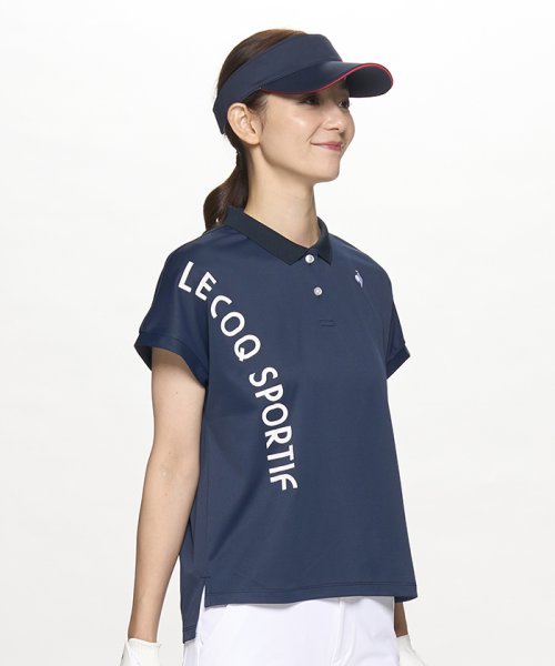 le coq sportif GOLF (ルコックスポルティフ（ゴルフ）)/【ワイドフィット】ちび襟半袖シャツ/img07