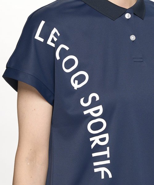 le coq sportif GOLF (ルコックスポルティフ（ゴルフ）)/【ワイドフィット】ちび襟半袖シャツ/img09