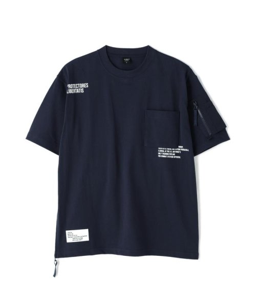 AVIREX(AVIREX)/LOOSE FIT MIL. POCKET T－SHIRT/img11