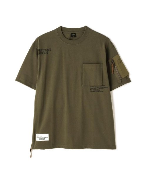 AVIREX(AVIREX)/LOOSE FIT MIL. POCKET T－SHIRT/img15