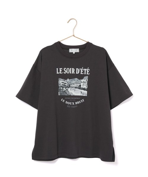 ROPE' PICNIC R(ロペピクニック アール)/汗染み防止/オーバーサイズプリントTシャツ/リンクコーデ/img29