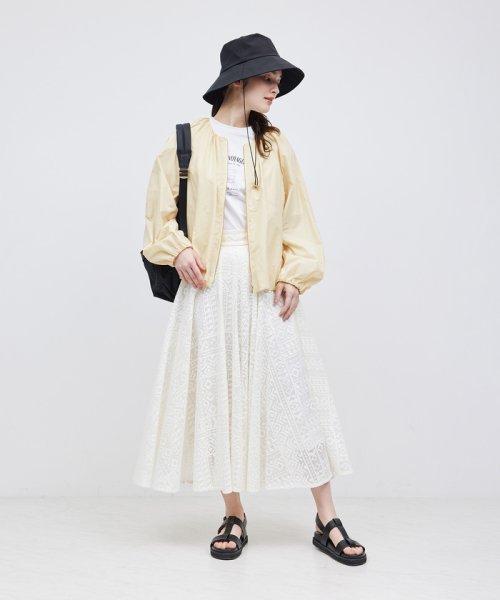 コットンナイロンバルーンブルゾン【メディア掲載】 