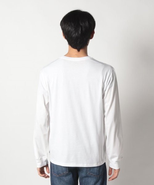 LEVI’S OUTLET(リーバイスアウトレット)/LS STD GRAPHIC TEE MINI SPORTSWEAR LS SRT WHITE+ G/img02