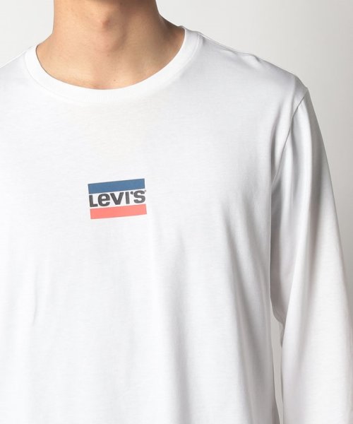 LEVI’S OUTLET(リーバイスアウトレット)/LS STD GRAPHIC TEE MINI SPORTSWEAR LS SRT WHITE+ G/img03