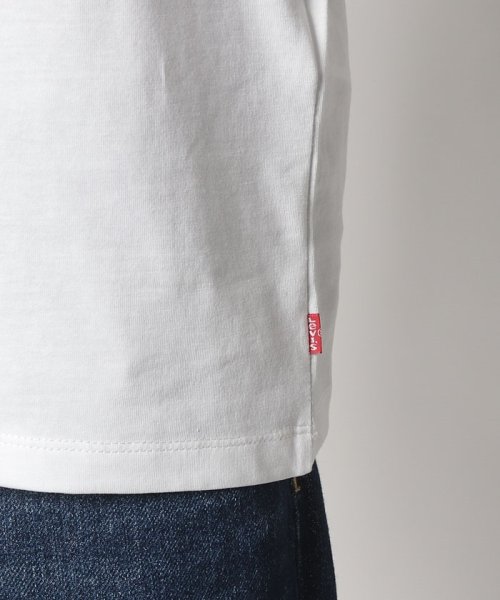 LEVI’S OUTLET(リーバイスアウトレット)/LS STD GRAPHIC TEE MINI SPORTSWEAR LS SRT WHITE+ G/img04