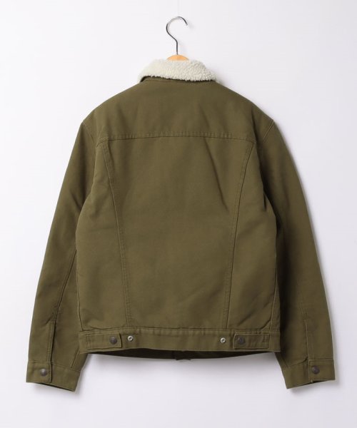 LEVI’S OUTLET(リーバイスアウトレット)/TYPE 3 SHERPA TRUCKER DARK OLIVE/img01
