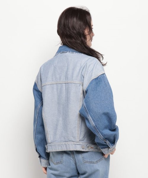 LEVI’S OUTLET(リーバイスアウトレット)/INSIDEOUT 90S TRUCKER FEELING FANCY TRUCKER/img02