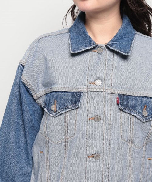 LEVI’S OUTLET(リーバイスアウトレット)/INSIDEOUT 90S TRUCKER FEELING FANCY TRUCKER/img03