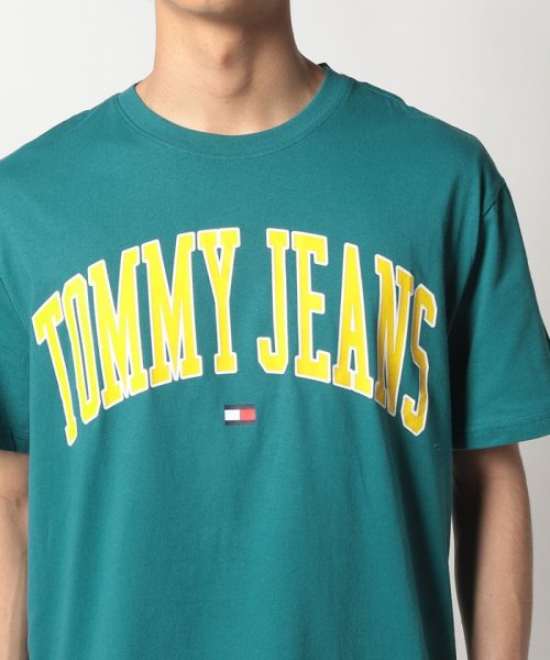 TOMMY JEANS(トミージーンズ)/レギュラーポップカラーバーシティTシャツ/img03