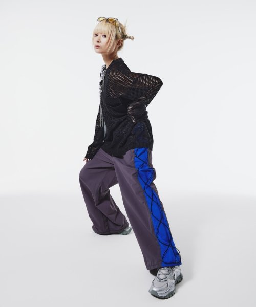 tk.TAKEO KIKUCHI(ティーケー　タケオキクチ)/K'Project by Aoi Nylon washer Training Pants/img30