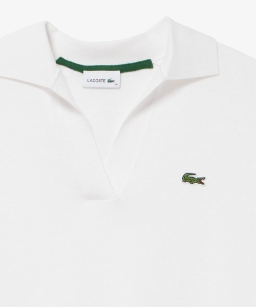 LACOSTE(ラコステ)/オーバーサイズ スキッパーニットポロシャツ/img08