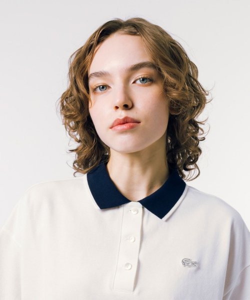 ヘビーウェイト鹿の子 ボクシーシルエットクレリックポロシャツ 商品説明スポーティなバイカラーがトラッドな印象にカラー部分と袖のリブをバイカラーで仕立てることでスポーティなコントラストを演出しているリラックスフィットPOLO。ゆとりのあるボクシーなシルエット KU1501847526(11440円)