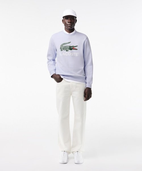 LACOSTE Mens(ラコステ　メンズ)/裏パイル エッセンシャルアイコングラフィッククルーネックスウェット/img18