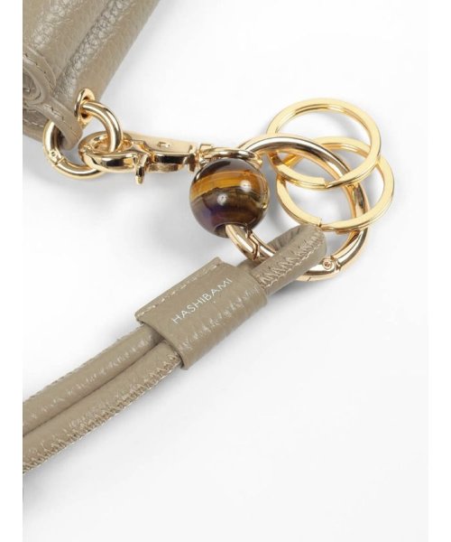 HASHIBAMI×PECHINCHAR　ハンドストラップ付き 天然石ミニウォレット 