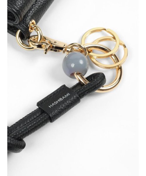 HASHIBAMI×PECHINCHAR　ハンドストラップ付き 天然石ミニウォレット 