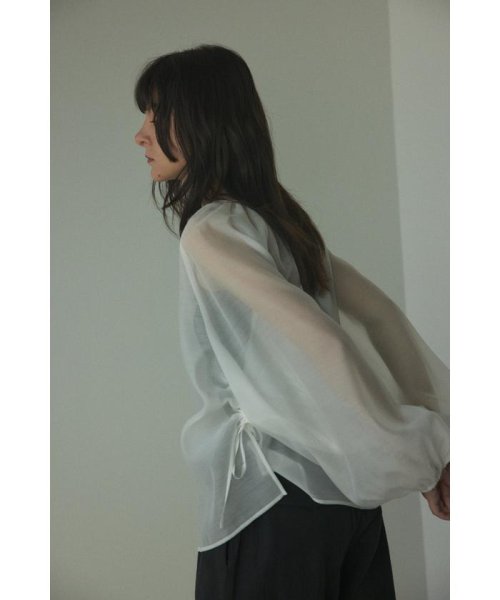 BLACK BY MOUSSY(ブラックバイマウジー)/2way balloon blouse/img02