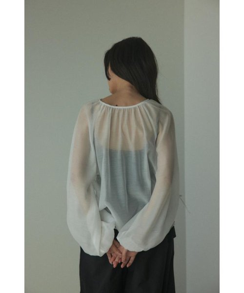 BLACK BY MOUSSY(ブラックバイマウジー)/2way balloon blouse/img03