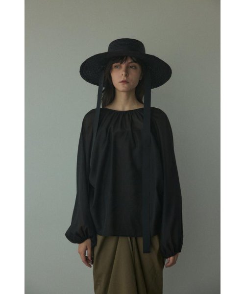BLACK BY MOUSSY(ブラックバイマウジー)/2way balloon blouse/img15